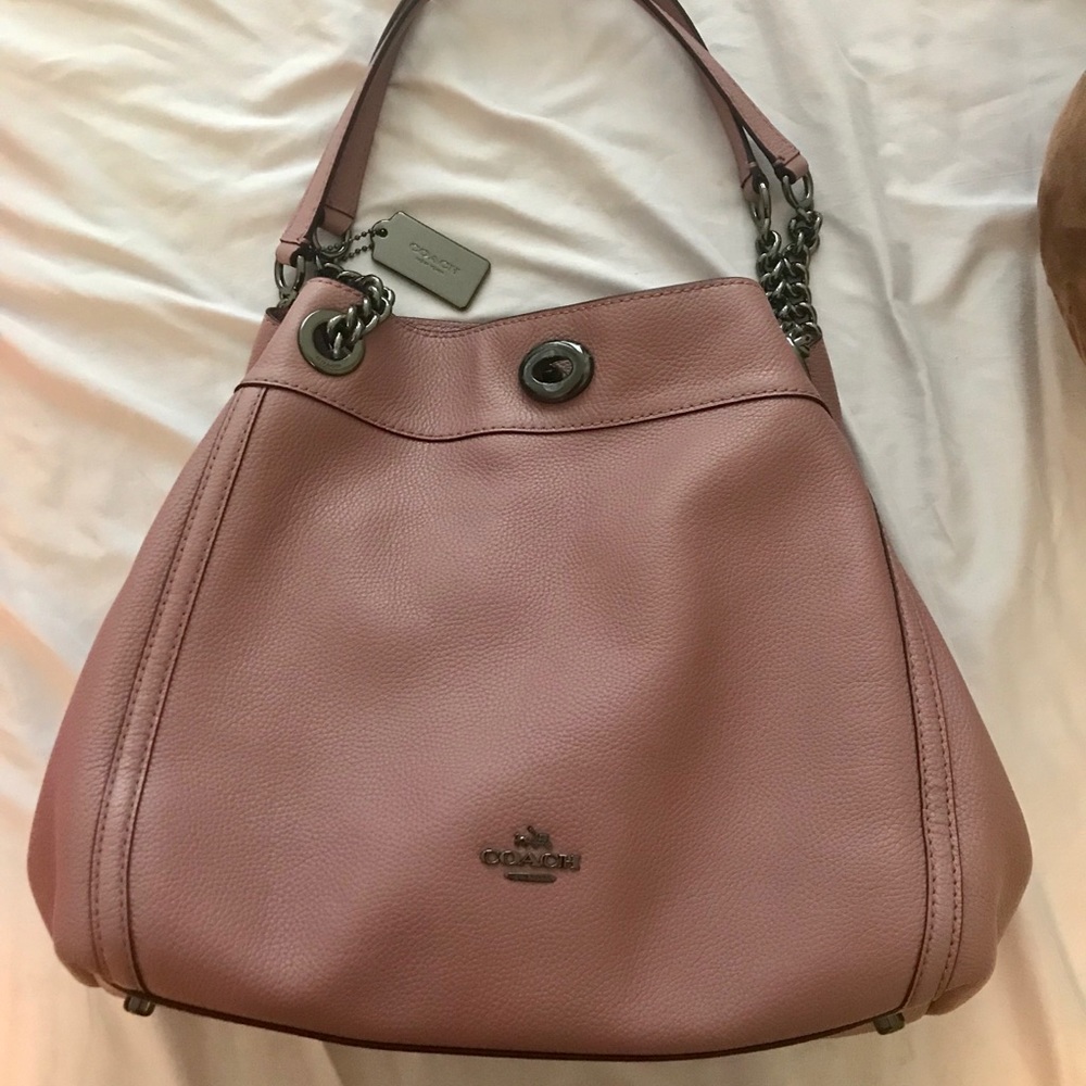 Coach turn lock Edie shoulder bag